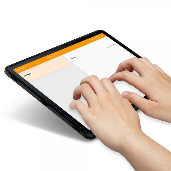 Spigen Samsung Galaxy Tab S7 Plus/Tab S8 Plus -suojakotelo Tough Armor Pro, musta