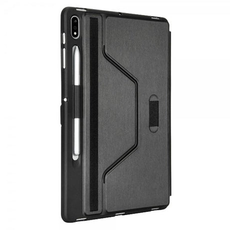 Targus Samsung Galaxy Tab S7 Plus/S7 FE/S8 Plus/S9 Plus/S9 FE Plus -suojakotelo Click-In Case, musta