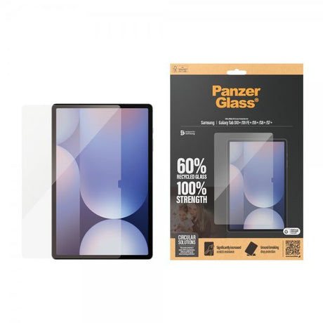 PanzerGlass Samsung Galaxy Tab S7 Plus/S8 Plus/S9 Plus/S9 FE Plus/S10 Plus -näytönsuoja Ultra-Wide Fit
