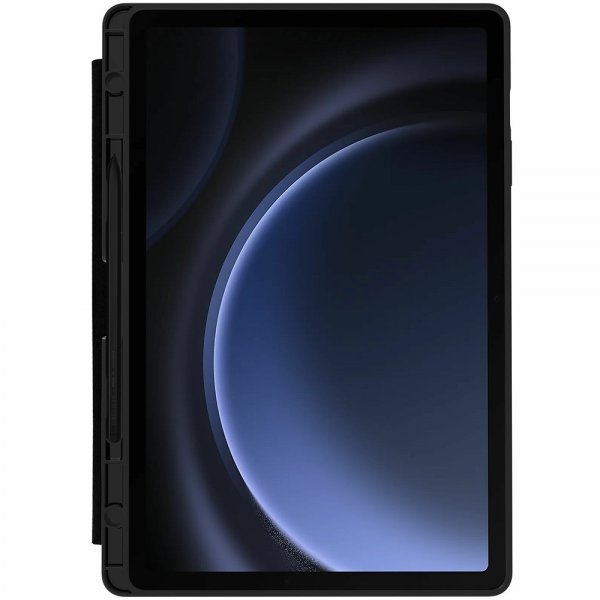Otterbox Samsung Galaxy Tab S9 FE Plus React Folio -suojakotelo, musta