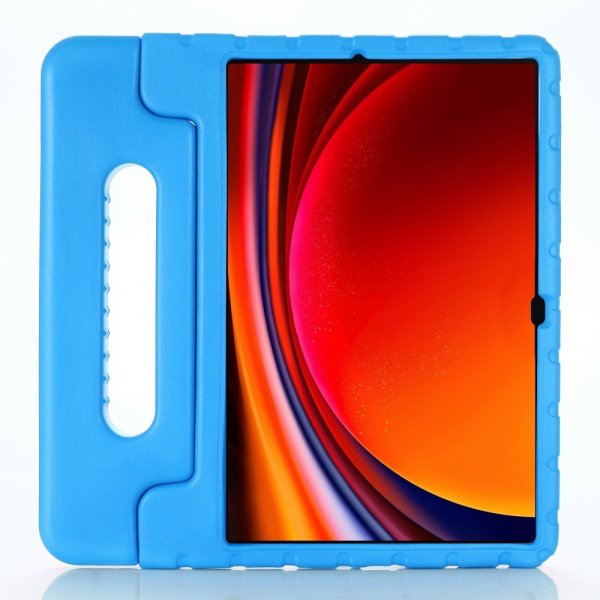 Samsung Galaxy Tab S9 Plus Kotelo kahvalla Sininen