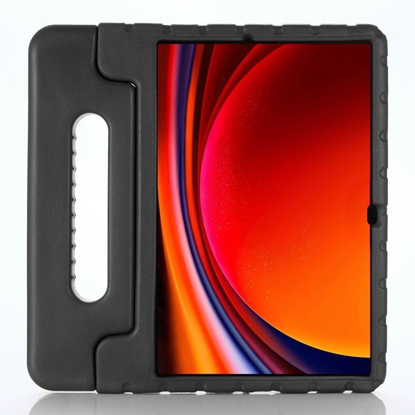 Samsung Galaxy Tab S9 Plus Suojakotelo kahvalla Musta