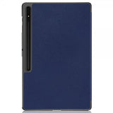 Samsung Galaxy Tab S9 Ultra -suojakotelo, kolmiosainen, sininen
