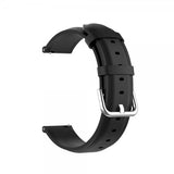 Samsung Galaxy Watch 20mm Ranneke Aitoa Nahkaa Musta