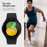 Spigen Samsung Galaxy Watch 4/5 44mm Näytönsuoja GLAS.tR EZ Fit 2-pack
