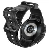 Spigen Samsung Galaxy Watch 6 40mm Suojakuori ja ranneke Rugged Armor Pro Musta