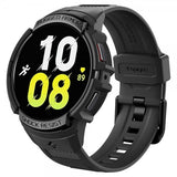 Spigen Samsung Galaxy Watch 6 44mm Kuori ja ranneke Rugged Armor Pro Musta