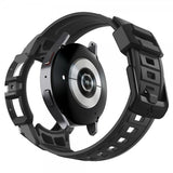 Spigen Samsung Galaxy Watch 6 44mm Kuori ja ranneke Rugged Armor Pro Musta