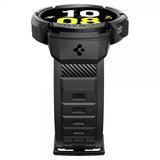 Spigen Samsung Galaxy Watch 6 44mm Kuori ja ranneke Rugged Armor Pro Musta