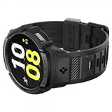 Spigen Samsung Galaxy Watch 6 44mm Kuori ja ranneke Rugged Armor Pro Musta