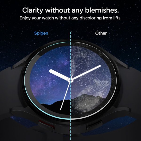 Spigen Samsung Galaxy Watch 6 44mm Näytönsuoja GLAS.tR EZ Fit 2 kpl