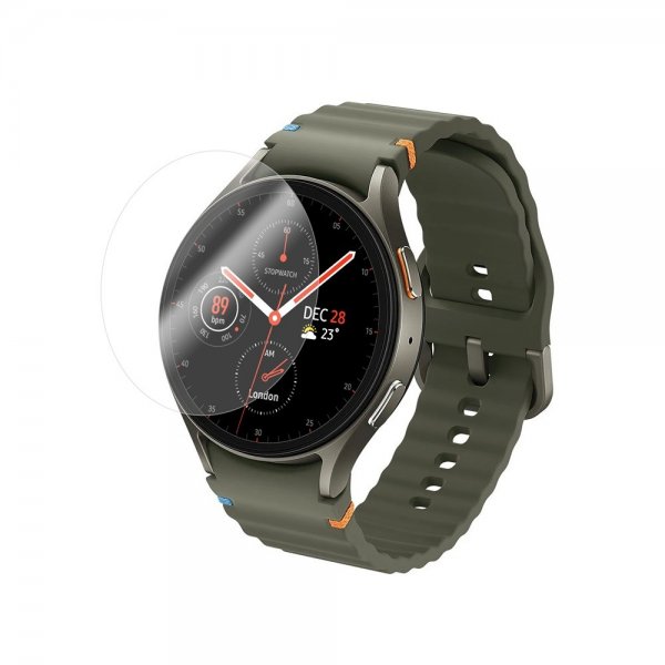 Kiinteä Samsung Galaxy Watch 7 40mm Näytönsuoja Karkaistu Lasi 2-pakkaus