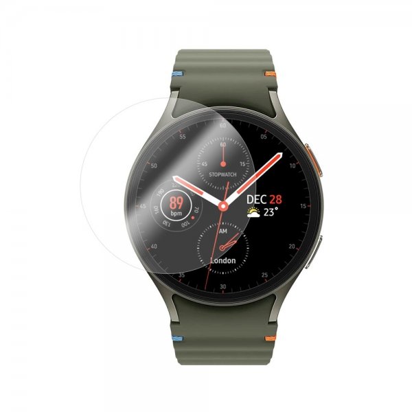 Kiinteä Samsung Galaxy Watch 7 40mm Näytönsuoja Karkaistu Lasi 2-pakkaus