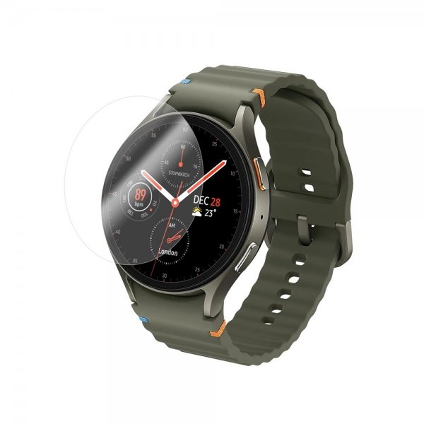 Kiinteä Samsung Galaxy Watch 7 40mm Näytönsuoja Karkaistu Lasi 2-pakkaus