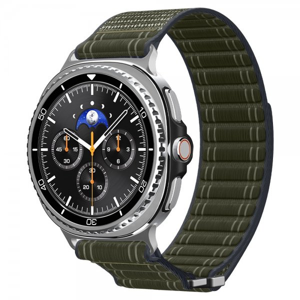 Spigen Samsung Galaxy Watch 8 40/44mm/Classic 46mm ranneke WBF0 vihreä