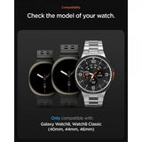 Spigen Samsung Galaxy Watch 8 40/44mm/Classic 46mm ranneke Athlex Air Active musta