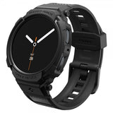 Spigen Samsung Galaxy Watch 8 40mm Ranneke ja Suojakuori Rugged Armor Pro Matte Black