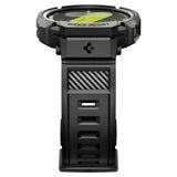 Spigen Samsung Galaxy Watch 8 40mm Ranneke ja Suojakuori Rugged Armor Pro Matte Black