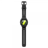 Spigen Samsung Galaxy Watch 8 44mm ranneke ja suojakotelo Rugged Armor Pro Matte Black