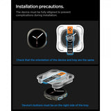 Spigen Samsung Galaxy Watch 8 40mm Näytönsuoja GLAS.tR EZ Fit 2-pakkaus
