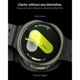 Spigen Samsung Galaxy Watch 8 40mm Näytönsuoja GLAS.tR EZ Fit 2-pakkaus