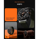 Spigen Samsung Galaxy Watch Ultra 47mm ranneke WBF0 vihreä