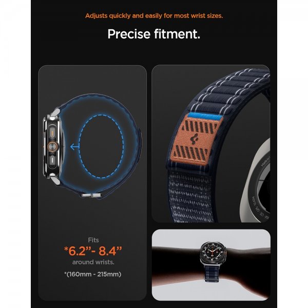Spigen Samsung Galaxy Watch Ultra 47mm ranneke WBF0 Navy