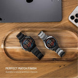 Kiinteä Samsung Galaxy Watch Ultra -ranneke titaaniranneke, musta