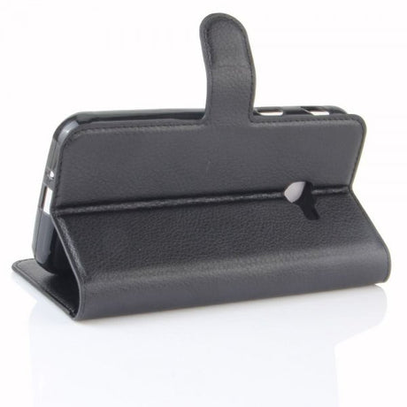 Samsung Galaxy Xcover 4/4S Kotelo Litsi Musta