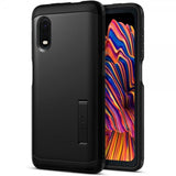 Spigen Samsung Galaxy XCover Pro -suojakuori Tough Armor, musta