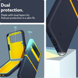 Caseology Samsung Galaxy Z Flip 4 -kuori Nano Pop Blueberry Navy