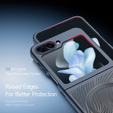 Dux Ducis Samsung Galaxy Z Flip 5 Kuori Aimo Series MagSafe Musta