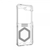 Urban Armor Gear (UAG) Samsung Galaxy Z Flip 5 Suojakuori Plyo Pro MagSafe Ice/Silver
