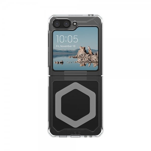 Urban Armor Gear (UAG) Samsung Galaxy Z Flip 5 Suojakuori Plyo Pro MagSafe Ice/Silver