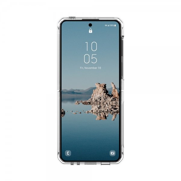 Urban Armor Gear (UAG) Samsung Galaxy Z Flip 5 Suojakuori Plyo Pro MagSafe Ice/Silver