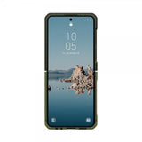 Urban Armor Gear (UAG) Samsung Galaxy Z Flip 5 Kuori Plyo Pro MagSafe Olive/Space Grey