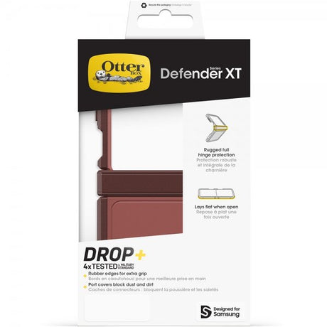Otterbox Samsung Galaxy Z Flip 6/Flip 7 FE suojakuori Defender XT Red Clay
