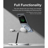 Ringke Samsung Galaxy Z Flip 6/Flip 7 FE Kuori Fusion Magnetic Läpinäkyvä