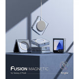 Ringke Samsung Galaxy Z Flip 6/Flip 7 FE Kuori Fusion Magnetic Läpinäkyvä