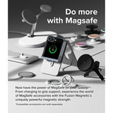 Ringke Samsung Galaxy Z Flip 6/Flip 7 FE Kuori Fusion Magnetic Läpinäkyvä