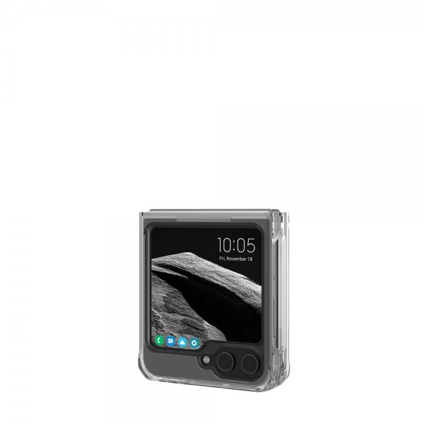 Urban Armor Gear (UAG) Samsung Galaxy Z Flip 6/Flip 7 FE Kuori Plyo Pro MagSafe Ice/Silver