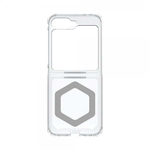 Urban Armor Gear (UAG) Samsung Galaxy Z Flip 6/Flip 7 FE Kuori Plyo Pro MagSafe Ice/Silver