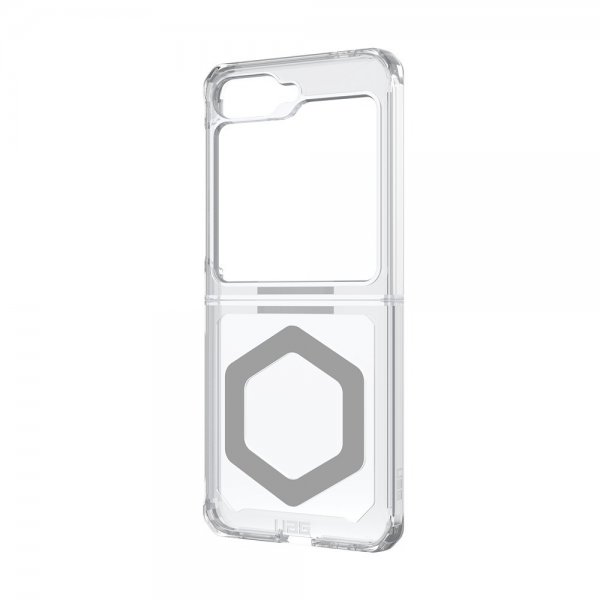 Urban Armor Gear (UAG) Samsung Galaxy Z Flip 6/Flip 7 FE Kuori Plyo Pro MagSafe Ice/Silver