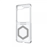 Urban Armor Gear (UAG) Samsung Galaxy Z Flip 6/Flip 7 FE Kuori Plyo Pro MagSafe Ice/Silver
