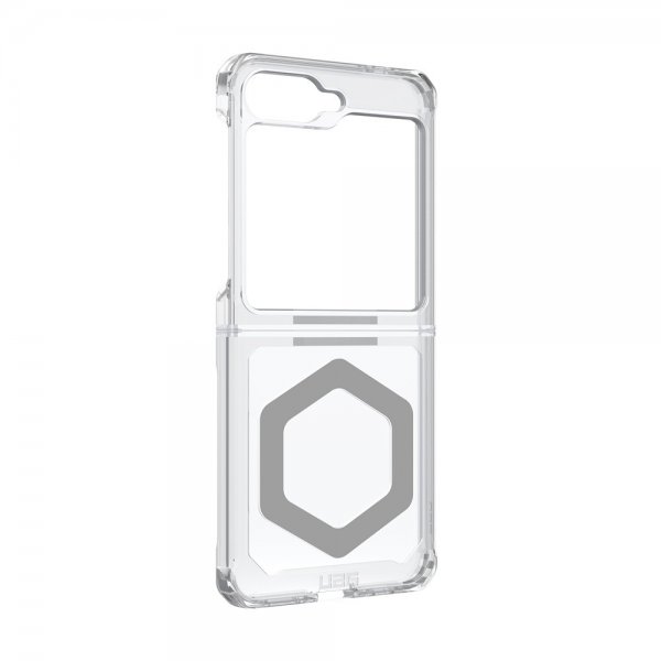Urban Armor Gear (UAG) Samsung Galaxy Z Flip 6/Flip 7 FE Kuori Plyo Pro MagSafe Ice/Silver
