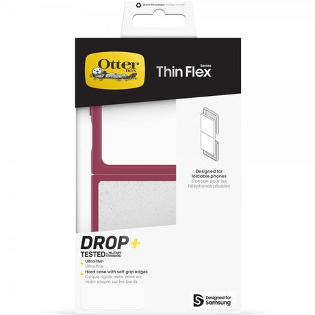 Otterbox Samsung Galaxy Z Flip 6/Flip 7 FE suojakuori Thin Flex Berry Bliss