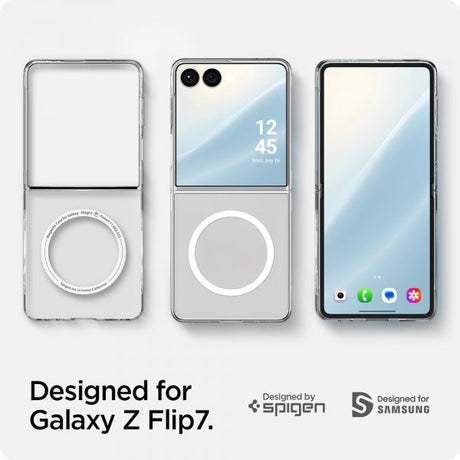 Spigen Samsung Galaxy Z Flip 7 Kuori Air Skin Mag Läpinäkyvä
