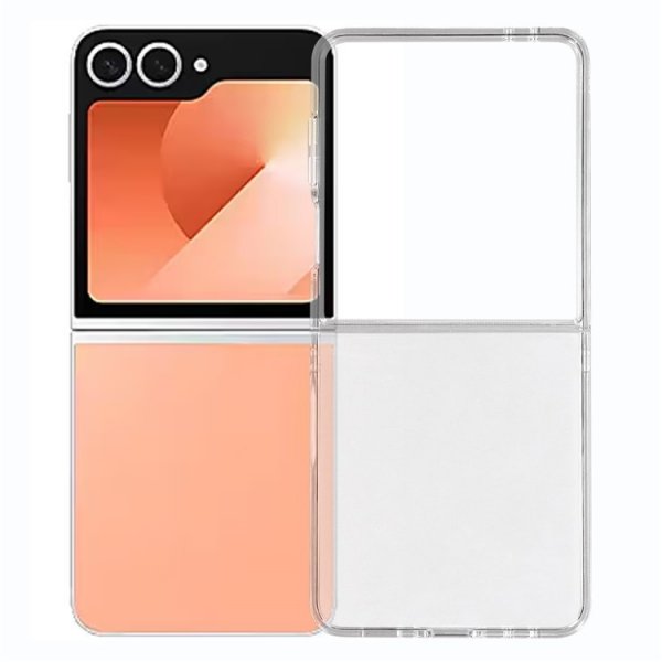 Nordic Covers Samsung Galaxy Z Flip 7 Kuori Feather Series Läpinäkyvä