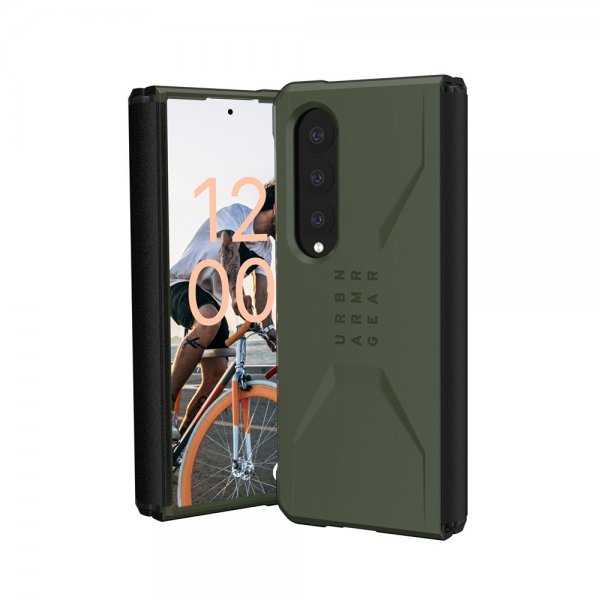 Urban Armor Gear (UAG) Samsung Galaxy Z Fold 4 Suojakuori Civilian Olive Drab