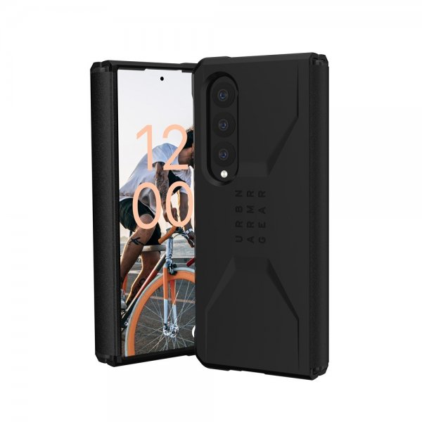Urban Armor Gear (UAG) Samsung Galaxy Z Fold 4 Suojakuori Civilian Musta